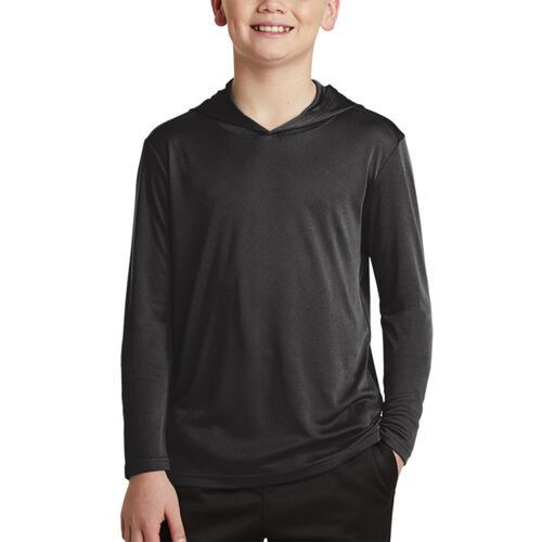 Hart Baseball L/S Dry Fit Hooded Tee - Youth Thumbnail